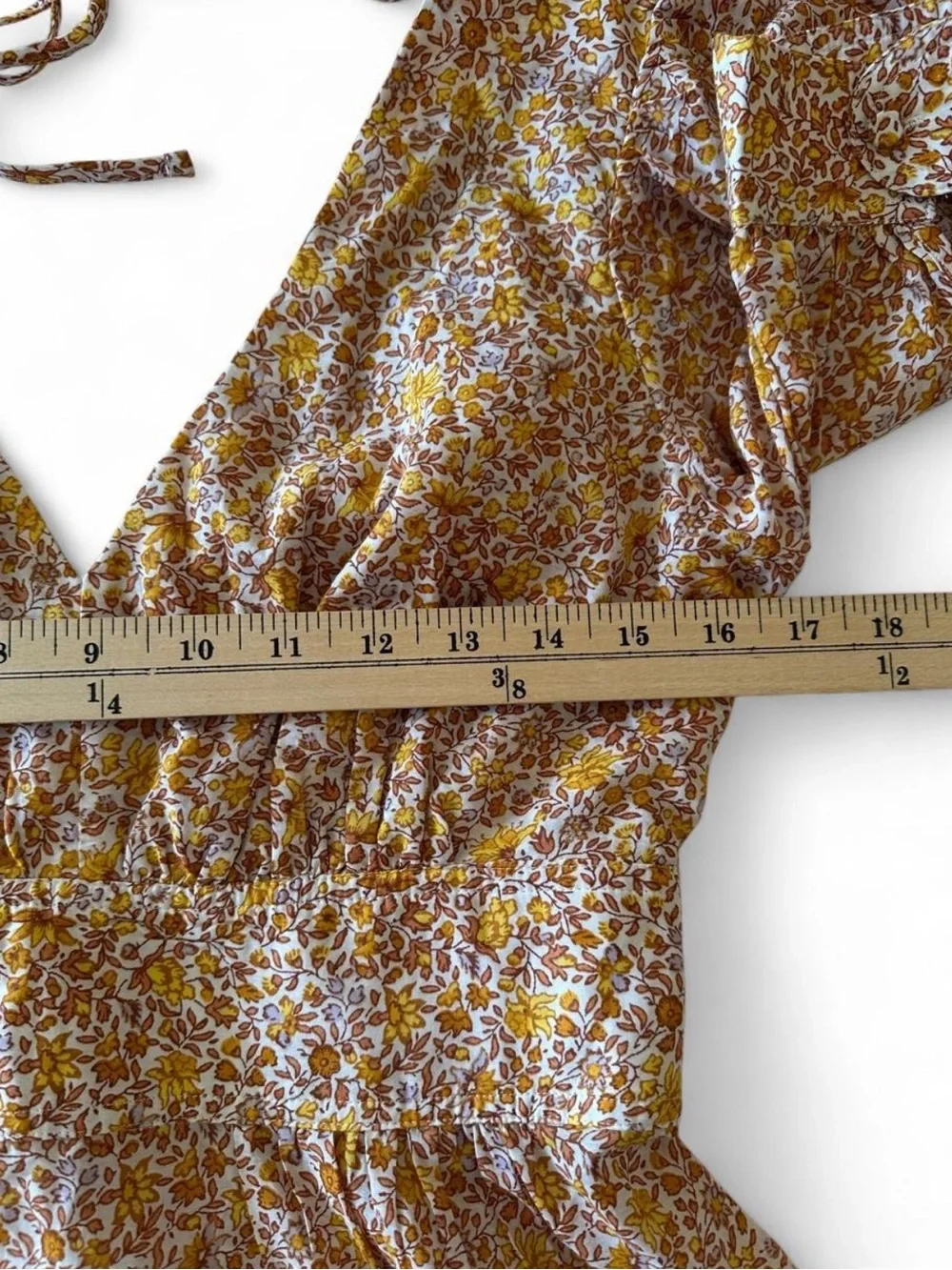 J.Crew 100% Cotton Floral Peplum Puff Sleeve Coquette Cottagecore Blouse 2